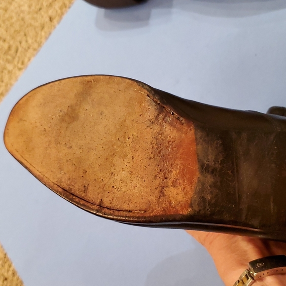 Men leather boots blk 10.5 D main image 7